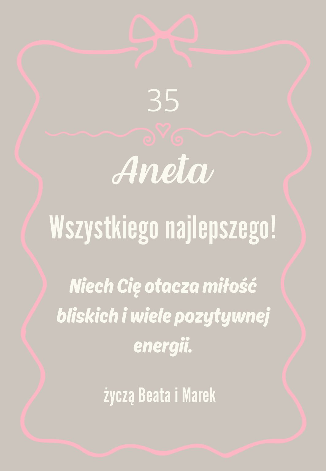 Etykieta na wino - urodziny #006
