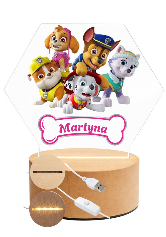 Lampka LED, Psi patrol #002