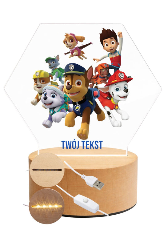 Lampka LED, Psi patrol #006