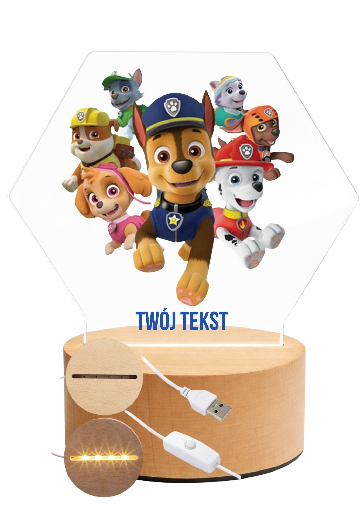 Lampka LED, Psi patrol #007