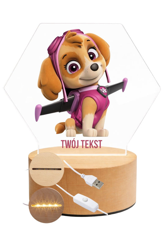 Lampka LED, Psi patrol #012