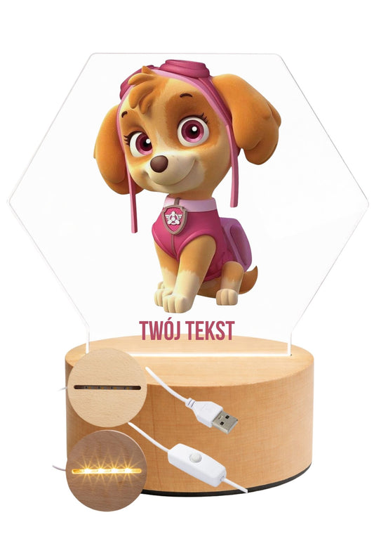 Lampka LED, Psi patrol #013