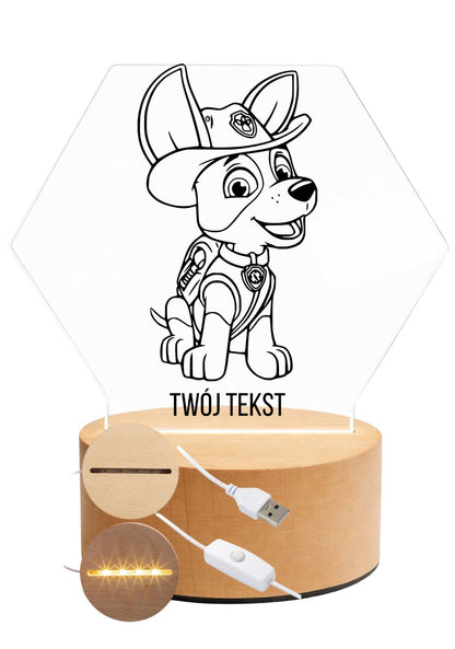 Lampka LED, Psi patrol #016