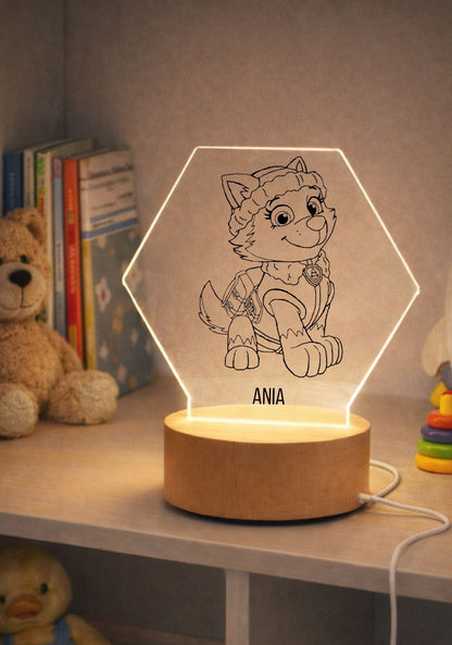 Lampka LED, Psi patrol #017