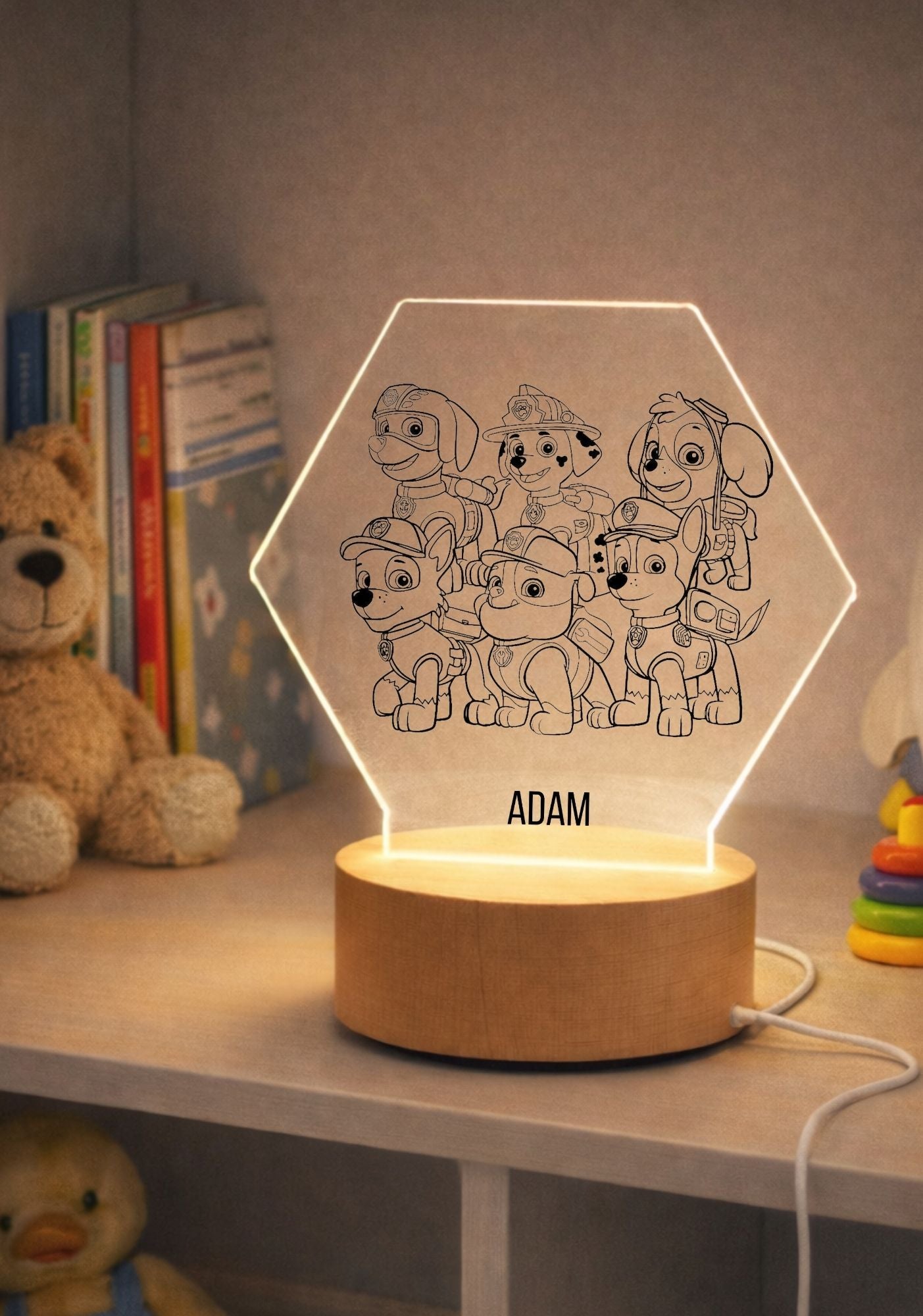 Lampka LED, Psi patrol #023