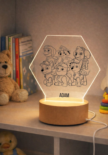 Lampka LED, Psi patrol #023