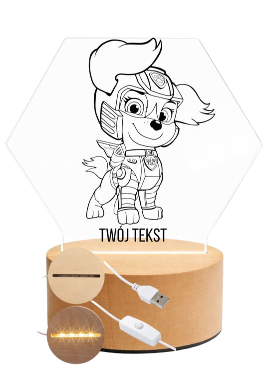 Lampka LED, Psi patrol #024