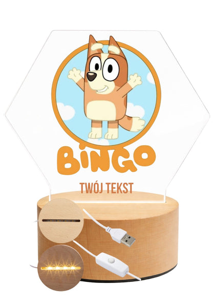 Lampka LED, Bluey #028