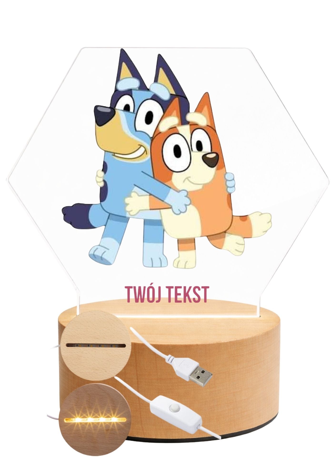 Lampka LED, Bluey #030