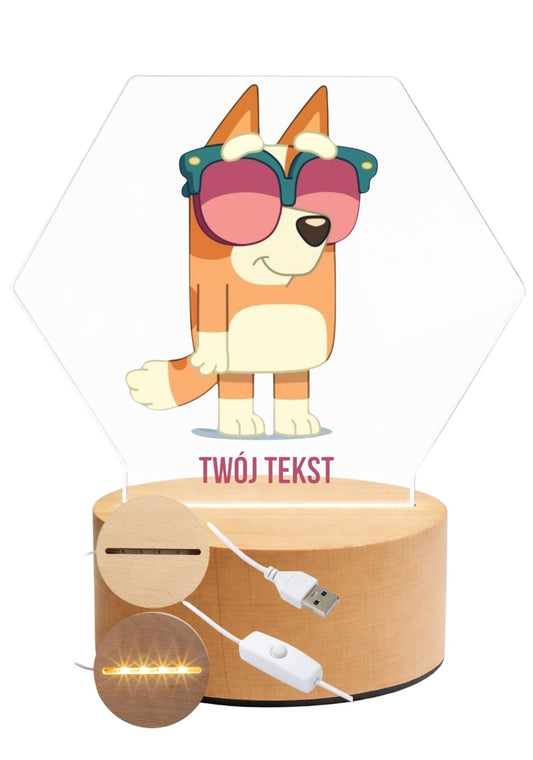 Lampka LED, Bluey #032