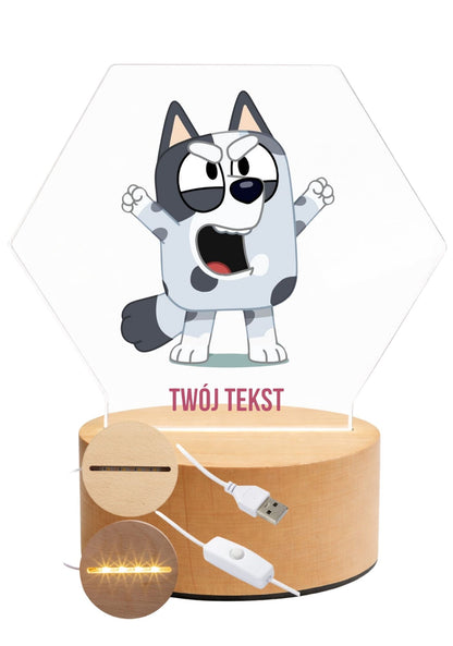 Lampka LED, Bluey #033