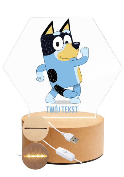 Lampka LED, Bluey #040