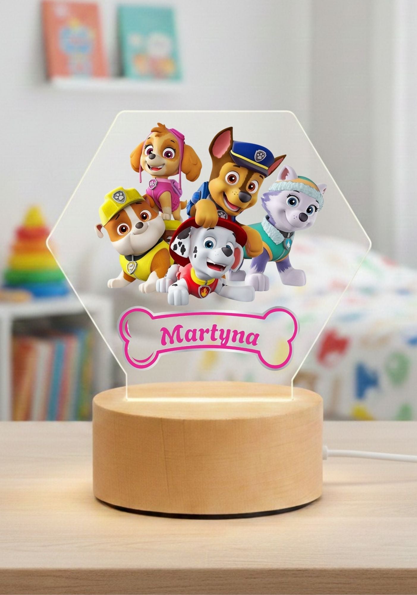 Lampka LED, Psi patrol #002