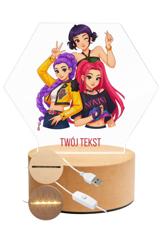 Lampka LED, Huntrix #049