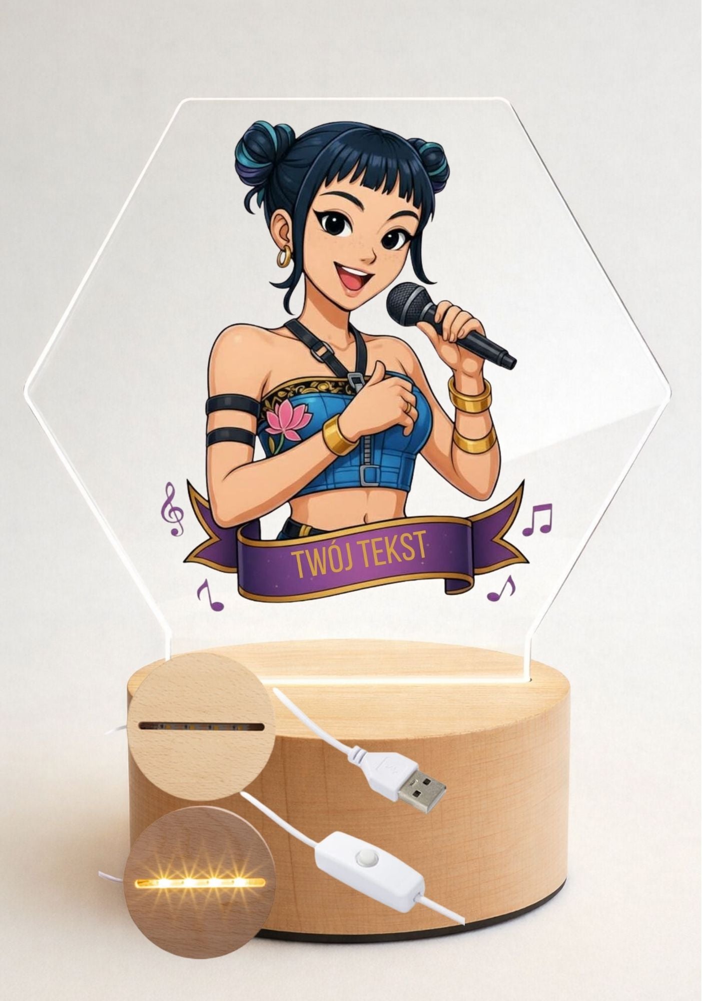 Lampka LED, Huntrix #043
