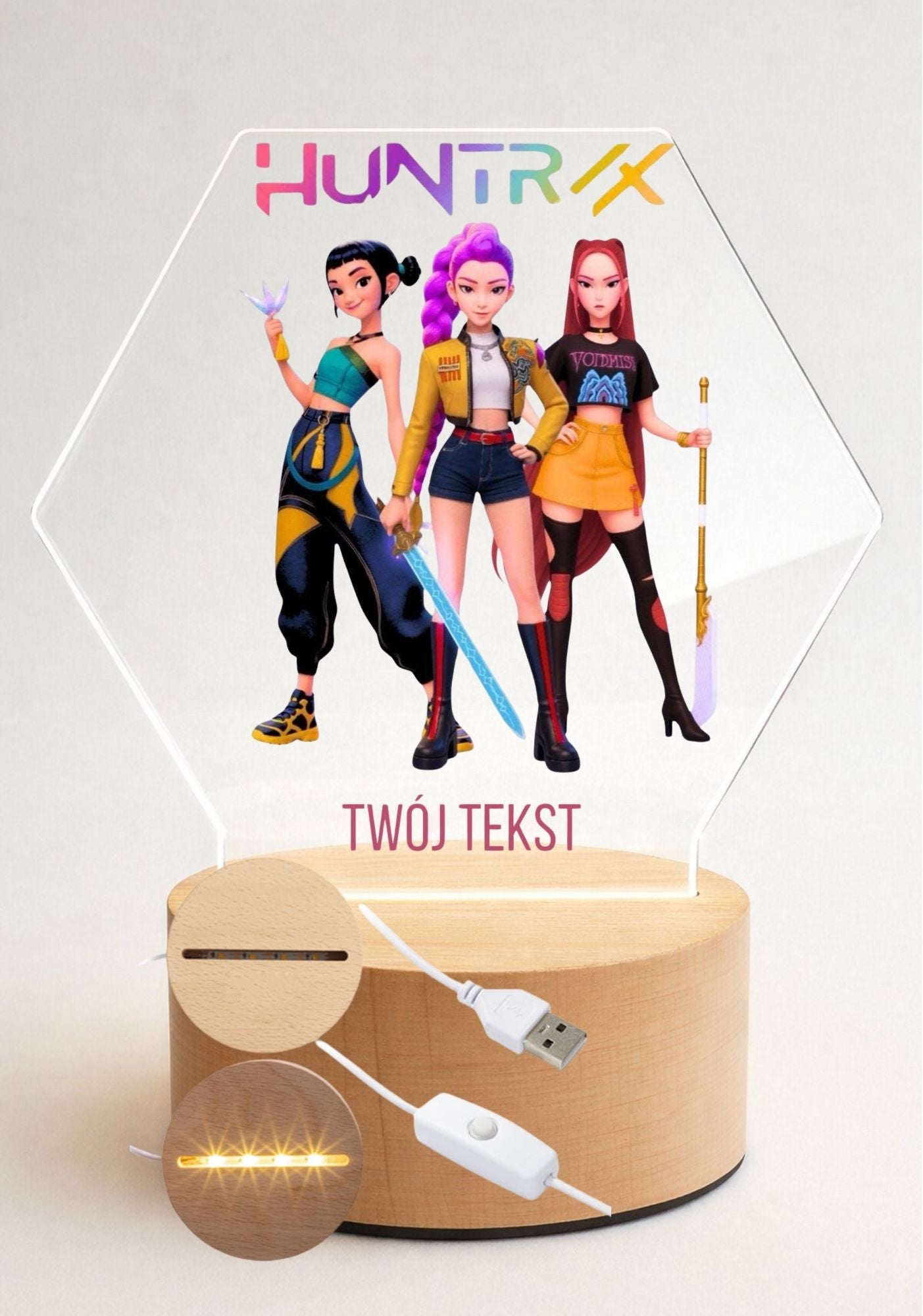 Lampka LED, Huntrix #046