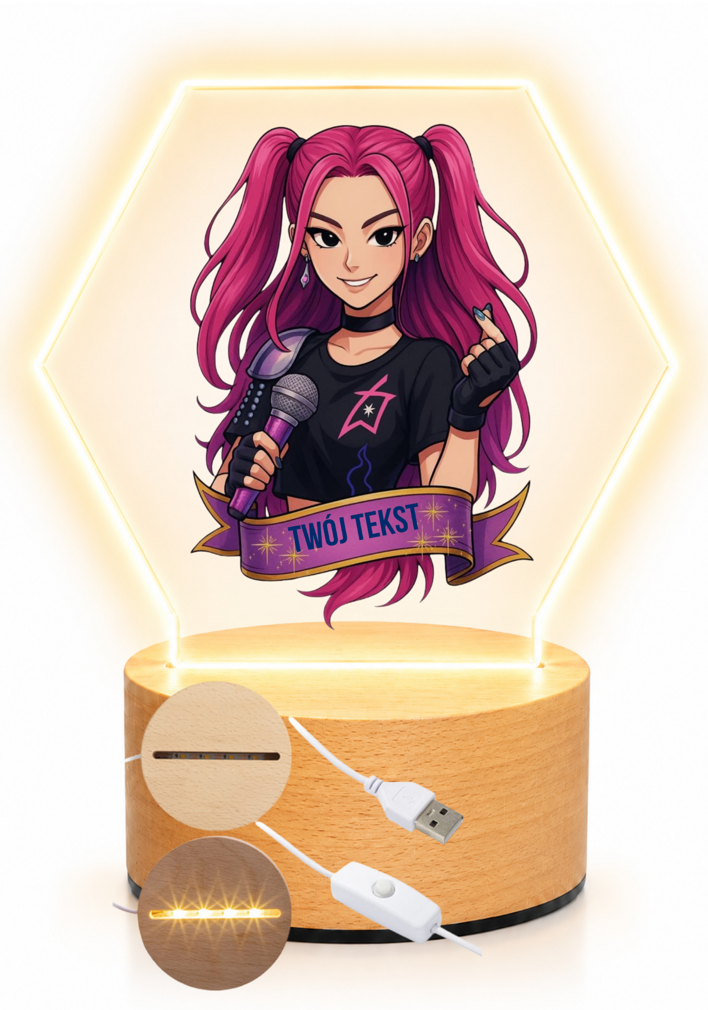 Lampka LED, Huntrix #044