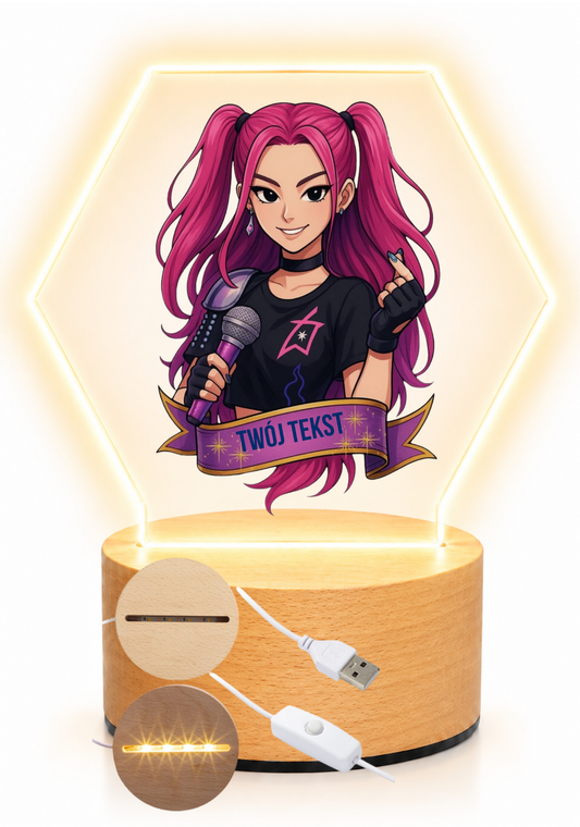 Lampka LED, Huntrix #044