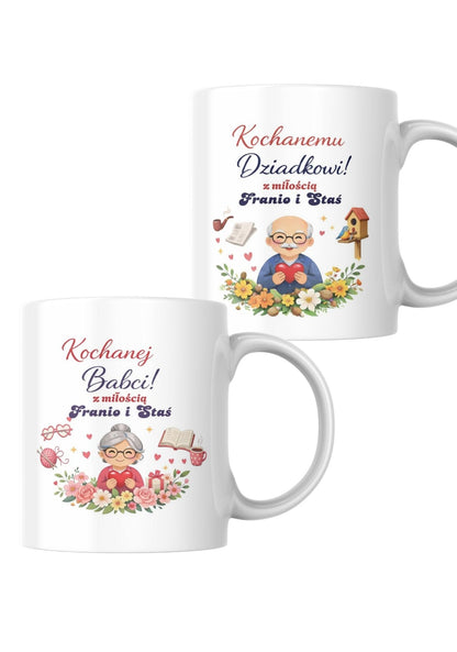 Kubek - zestaw -  Dzień Babci i Dziadka #012