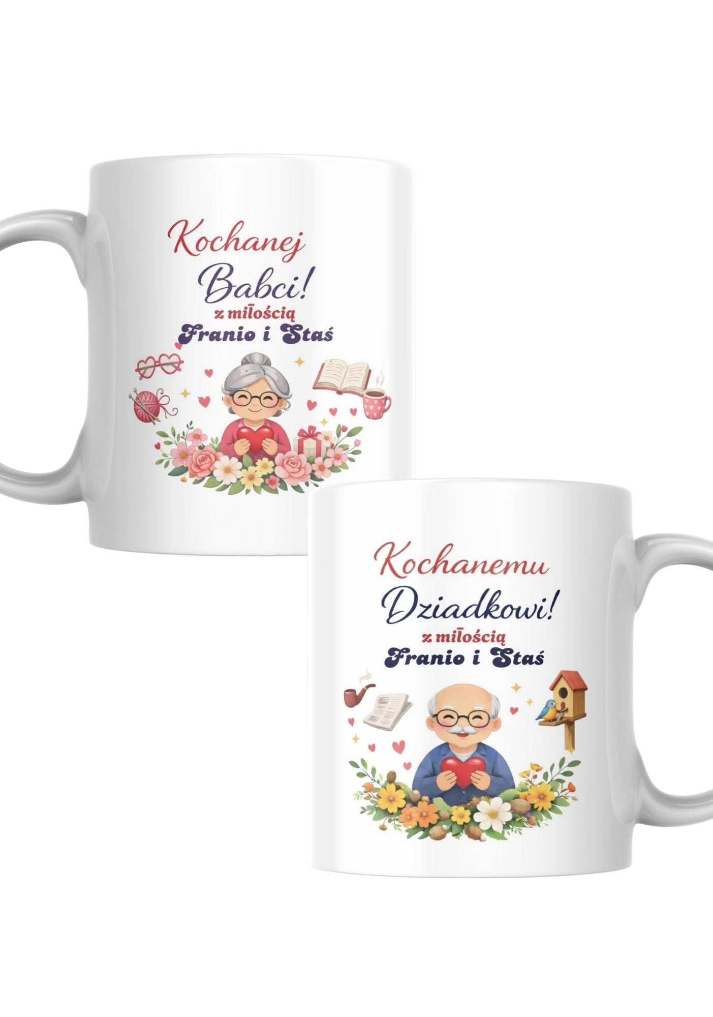 Kubek - zestaw -  Dzień Babci i Dziadka #012