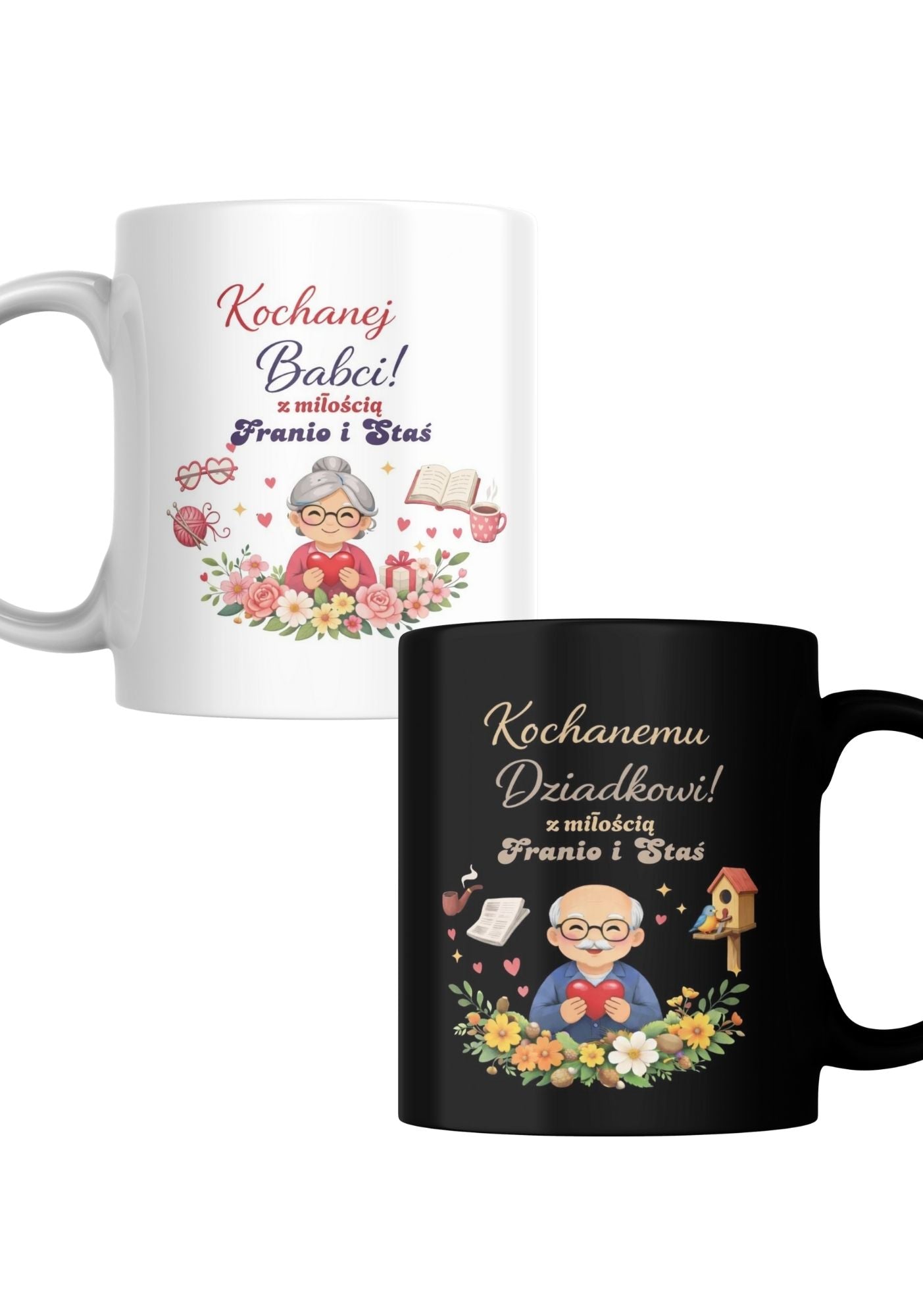 Kubek - zestaw -  Dzień Babci i Dziadka #013