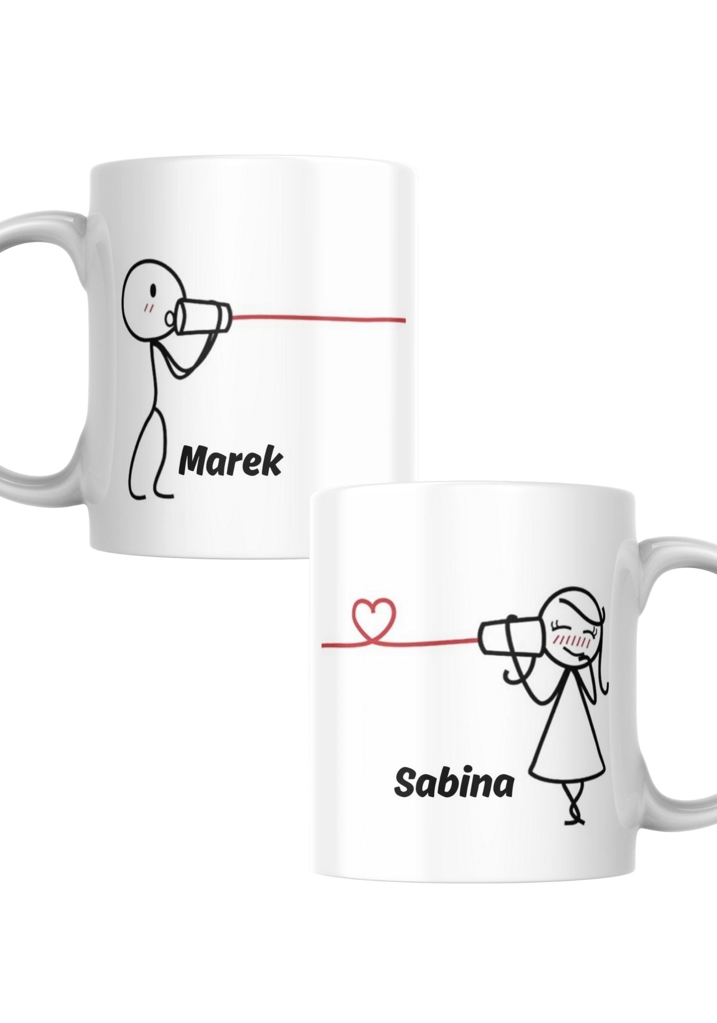 Kubek - zestaw - Walentynki #006