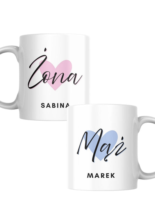 Kubek - zestaw - Walentynki #003