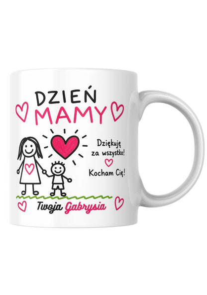 Zestaw na Dzień Mamy – kubek + herbata hibiskus #013