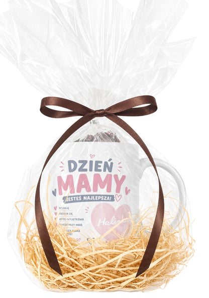 Zestaw na Dzień Mamy – kubek + herbata hibiskus #008