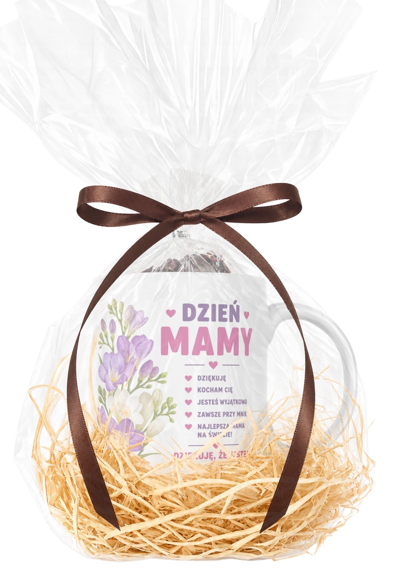 Zestaw na Dzień Mamy – kubek + herbata hibiskus #009