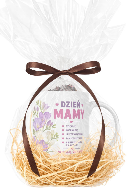 Zestaw na Dzień Mamy – kubek + herbata hibiskus #009