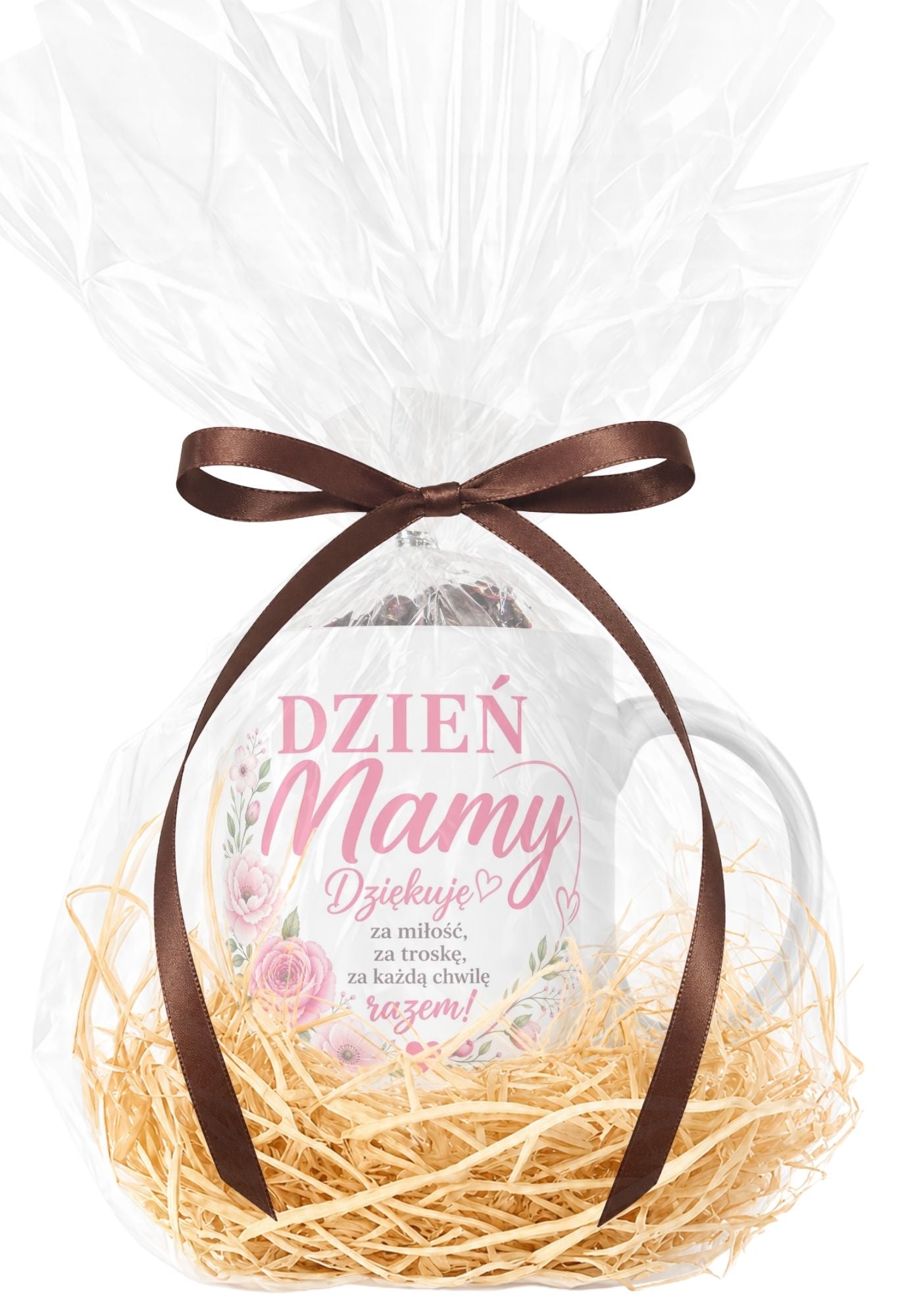 Zestaw na Dzień Mamy – kubek + herbata hibiskus #011