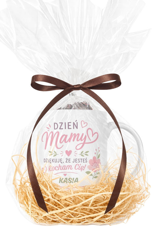 Zestaw na Dzień Mamy – kubek + herbata hibiskus #018