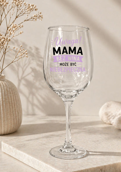 Kieliszek do Wina dla Mamy #010